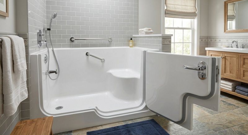 Elderly Bathtub Installation in Hunterdon County, NJ