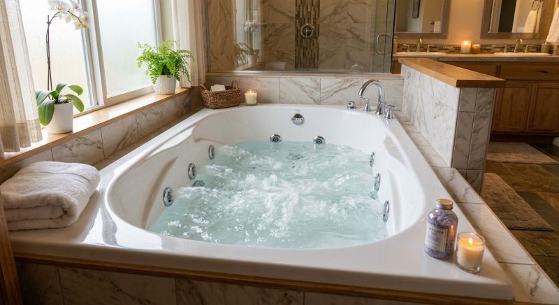 Jetted Tub Installation in South Portland, ME