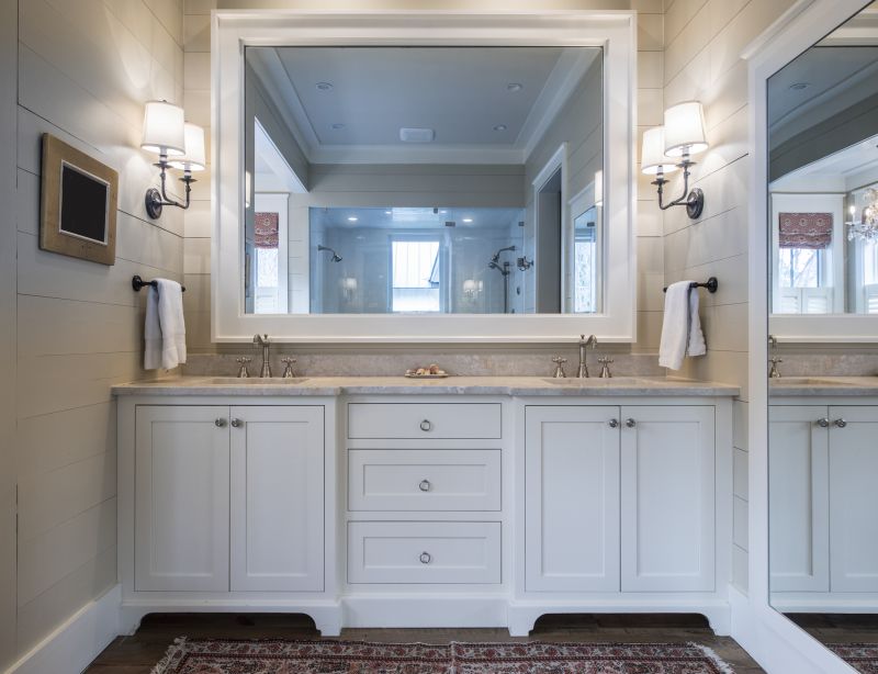 Double Vanity Area